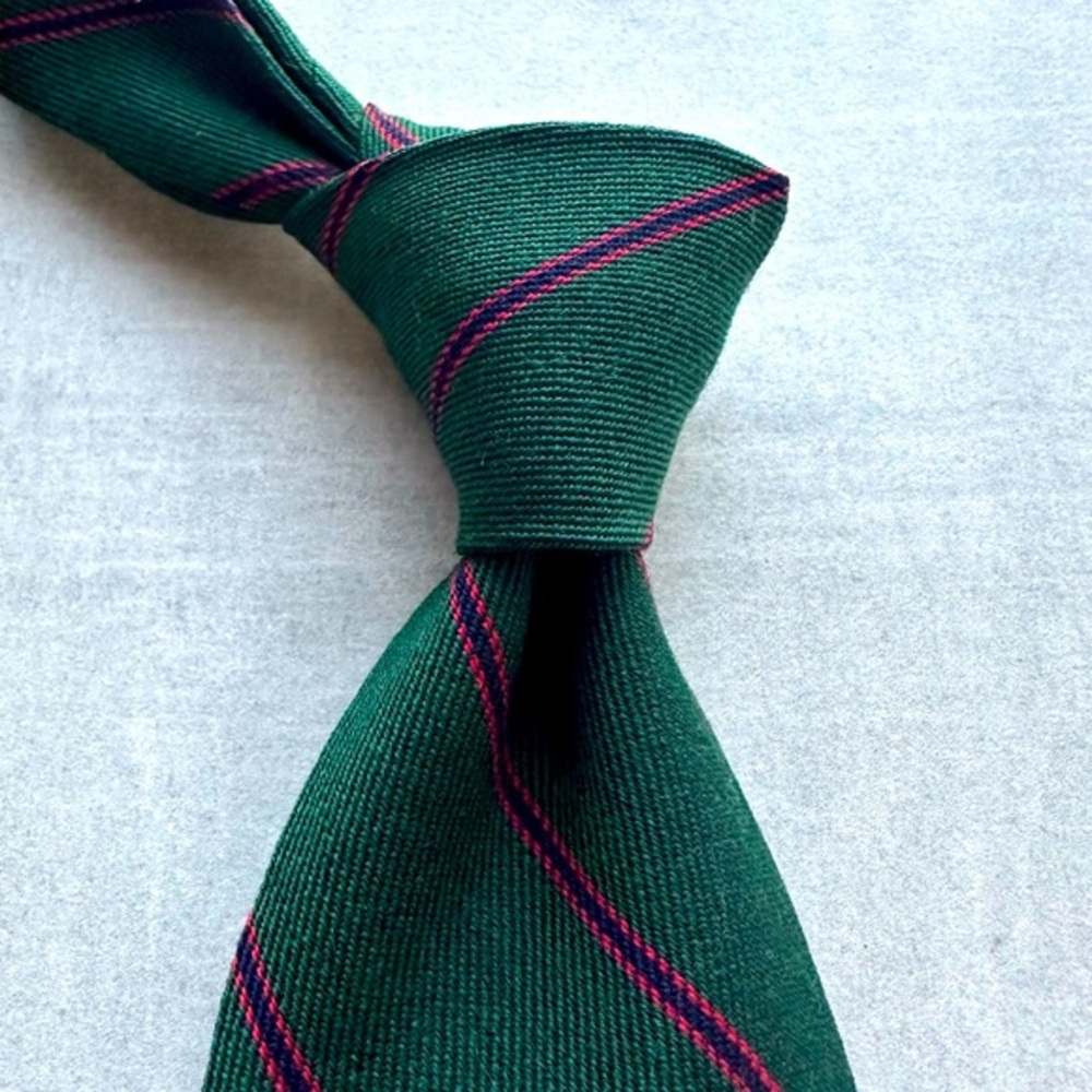 Davide Cenci “Collection” Gorgeous Wool Striped Tie